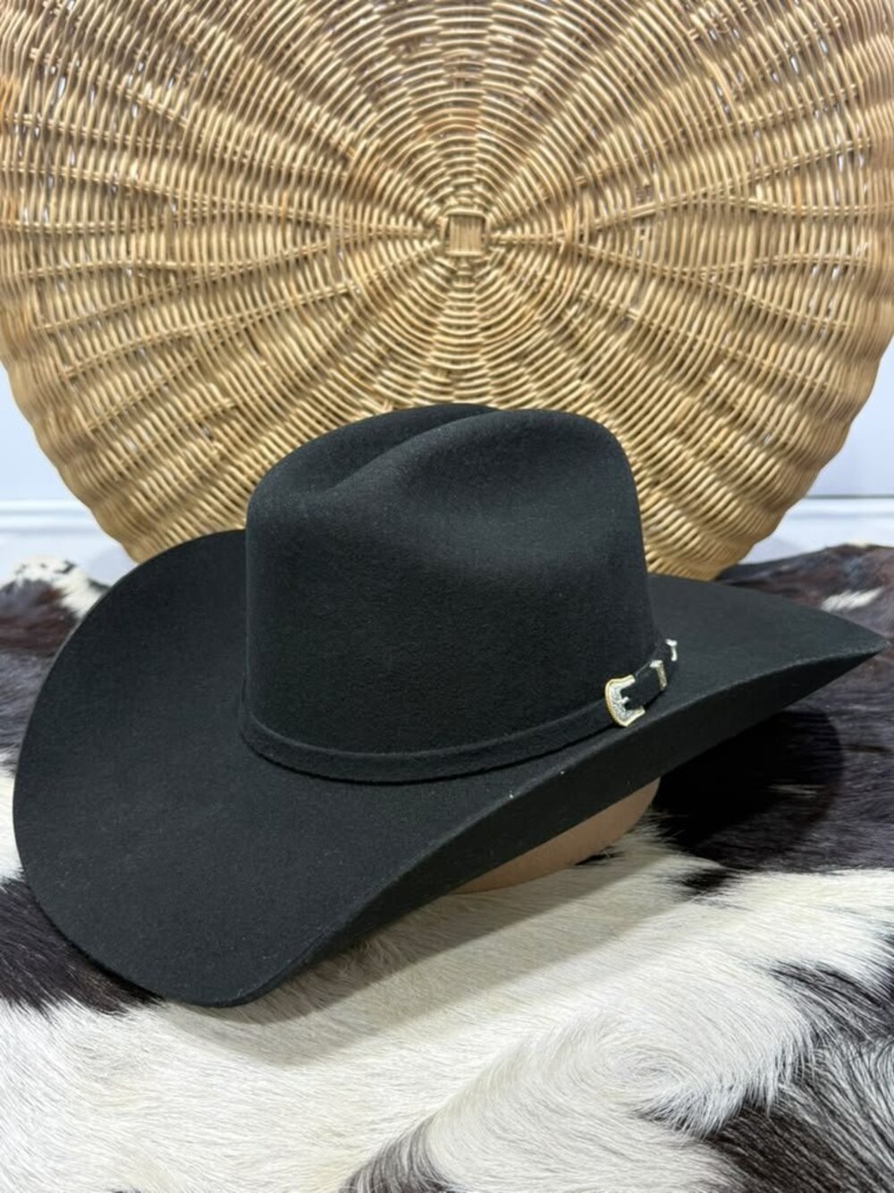 Stetson 3X Black Wool Cowboy Hat - Oak Ridge